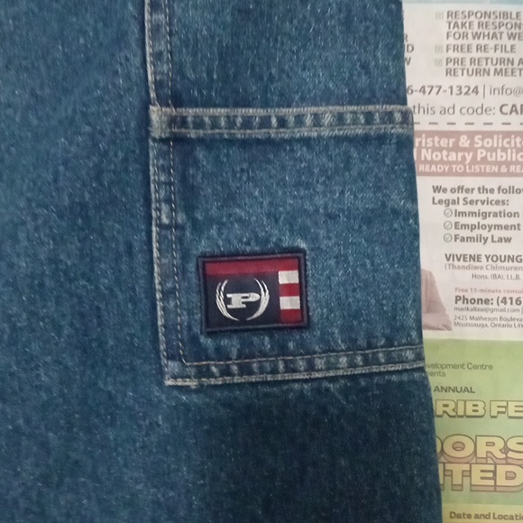 Mens Phat Farm Jean Shorts 34 - Picture 6 of 6